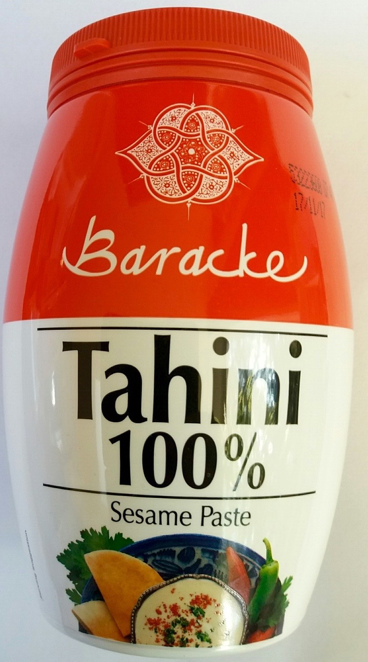 Baracke Tahini 100% Sesame Paste